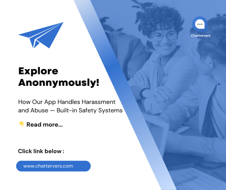 How Our App Handles Harassment and Abuse — Built-in Safety Systems