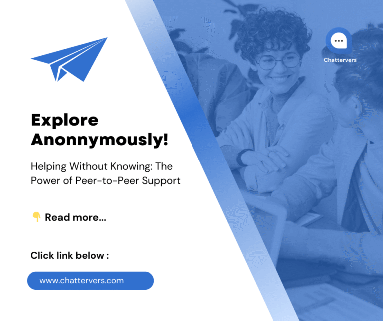 Helping Without Knowing: The Power of Peer-to-Peer Support